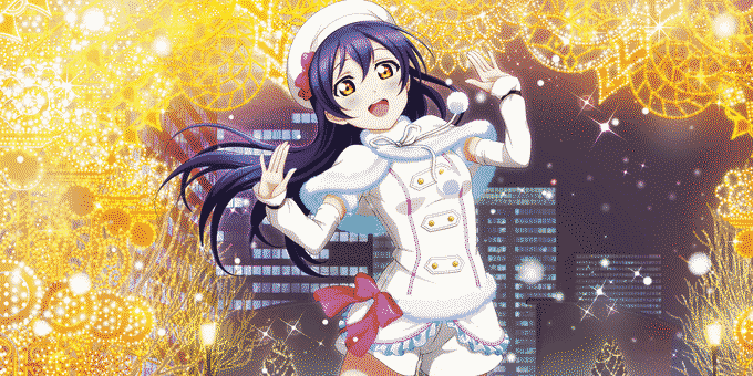 Картка Умі Соноди  Let's Make a Plan!  /  Snow Halation. Джерело: мобільна гра Love Live! School Idol Festival ALL STARS